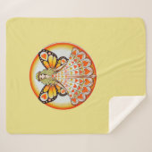 Heart Fairy Sherpa Deken (Voorkant (horizontaal))