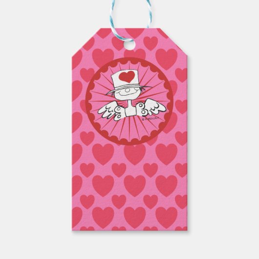 "Heart Fairy"© Verjaardagscadeau Label Cadeaulabel (Voorkant)