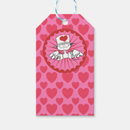 "Heart Fairy"© Verjaardagscadeau Label Cadeaulabel