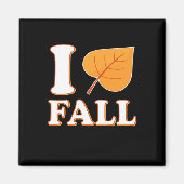 Heart Fall It’s Fall Y’all Creative Casual Magneet (Voorkant)