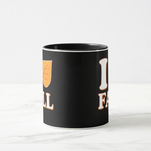 Heart Fall It’s Fall Y’all Creative Casual Mok (Midden)