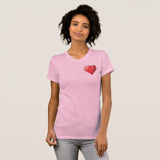 Heart Fang Logo T-shirt (Voorkant volledig)