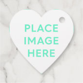 Heart Favor Tags Bedankjes Labels (Achterkant)