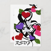 Heart Felt RSVP (Voorkant / Achterkant)