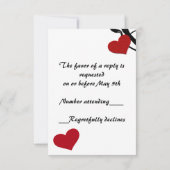 Heart Felt RSVP Kaartje (Achterkant)