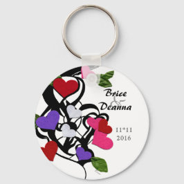 Heart Felt Wedding Favor Sleutelhanger