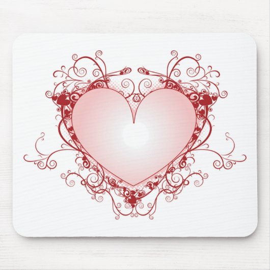 Heart Filigree Muismat (Voorkant)