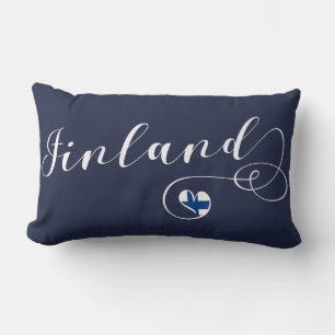 Heart Finland Pillow, Fins, Finn Kussen