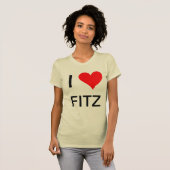 Heart Fitz T-shirt (Voorkant volledig)
