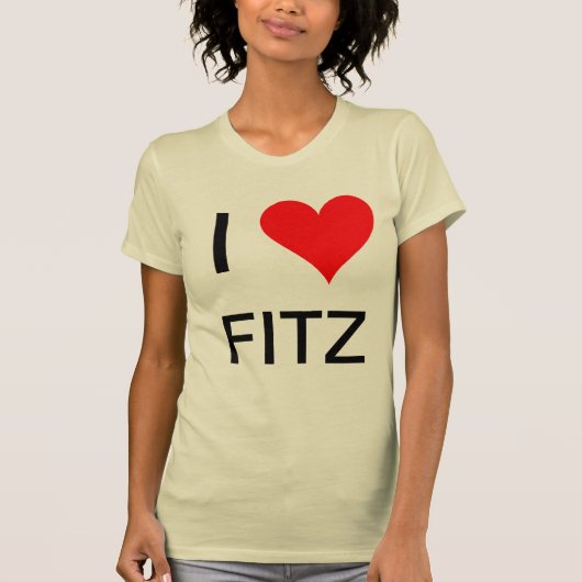 Heart Fitz T-shirt (Voorkant)