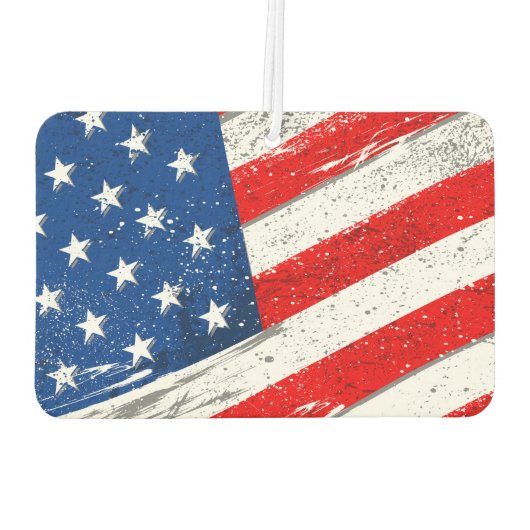 Heart Flag Air Freshener Luchtverfrisser (Achterkant)