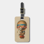 Heart Flag Hot Air-ballon Bagagelabel (Voorkant verticaal)