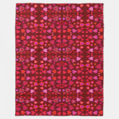 Heart Fleece Blanket Deken (Voorkant)