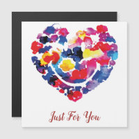 Heart Floral Emoji Happy Smilling Face