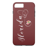 Heart Florida Mobile Phone Case, Floridian Case-Mate iPhone Case (Achterkant)