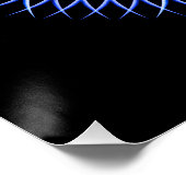 Heart Flower Mandala Perfect Poster (Hoek)