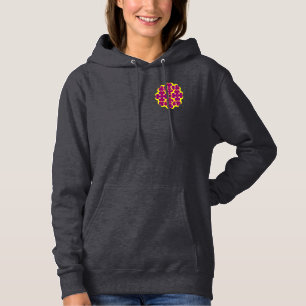 Heart Flowers door Kenneth Yoncich Hoodie