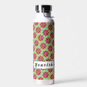 Heart Flowers door Kenneth Yoncich Waterfles (Links)