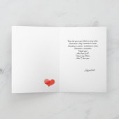Heart for Mom an expression of Appreciation  Kaart (Binnen)