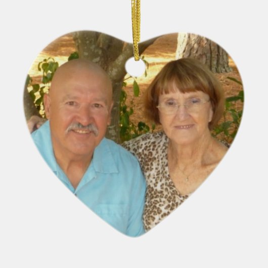 HEART FORED CHRISTMAS ORNAMENT (Voorkant)