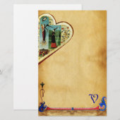 HEART FORTUNE EN LIEFT VAN ALLEGAIRE Valentijnsdag Briefpapier (Voorkant / Achterkant)