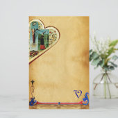 HEART FORTUNE EN LIEFT VAN ALLEGAIRE Valentijnsdag Briefpapier (Staand voorkant)