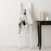 Heart Foto Collage True Love Valentijn of Weddensc Sherpa Deken (In situ)