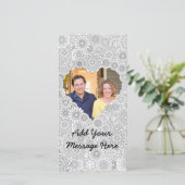 Heart Fotokaart Volwassenen op maat (Staand voorkant)