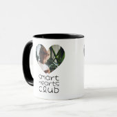 Heart Frame Photo Mug Teacher Appreciation Gift Mok (Voorkant links)