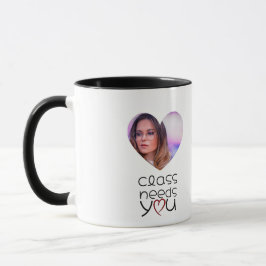 Heart Frame Teacher Appreciation Mug Mok