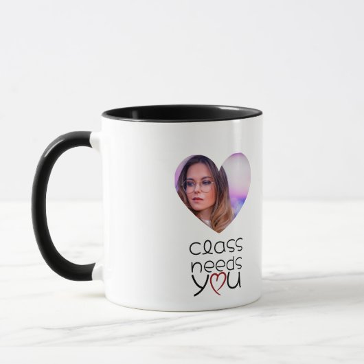 Heart Frame Teacher Appreciation Mug Mok (Links)