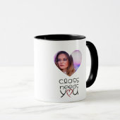 Heart Frame Teacher Appreciation Mug Mok (Voorkant rechts)