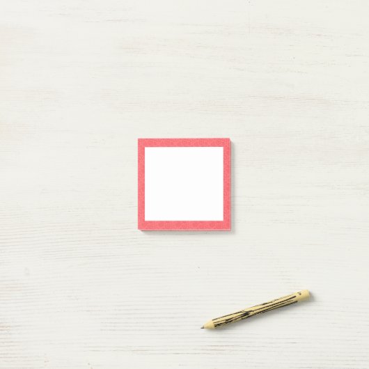 Heart Framed Post-it® notes (Op bureau)