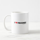 Heart Freenet - Long Koffiemok (Links)