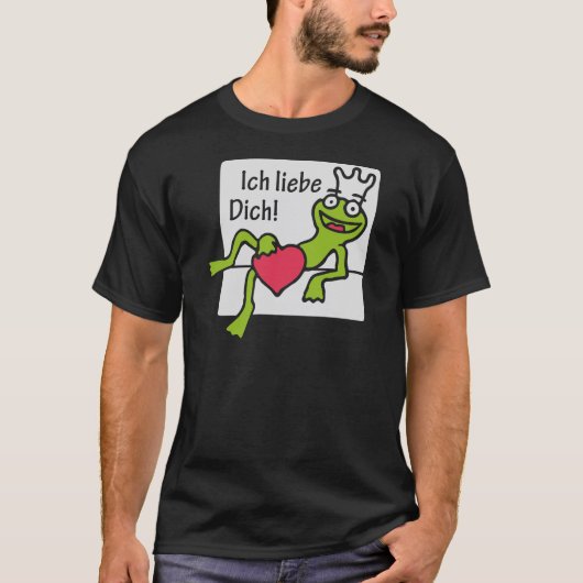 heart frog t-shirt (Voorkant)