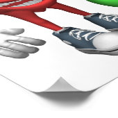 Heart Fruits and Veggies (voeding en gezondheid) Poster (Hoek)