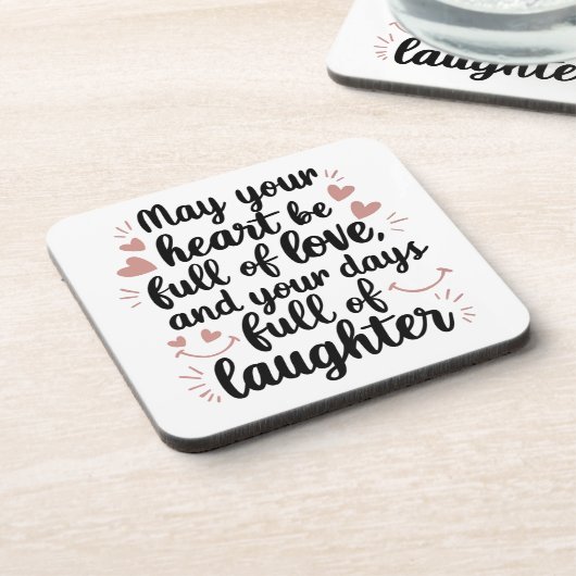 Heart Full Love Onderzetter (Linkerzijde)