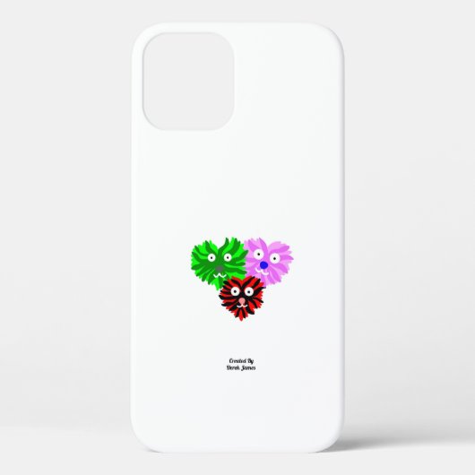 Heart Fuzzies Apple iPhone 12 Pro Hoesje (Achterkant)