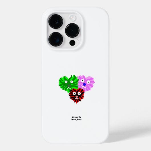 Heart Fuzzies Apple iPhone 14 Pro Hoesje (Achterkant)