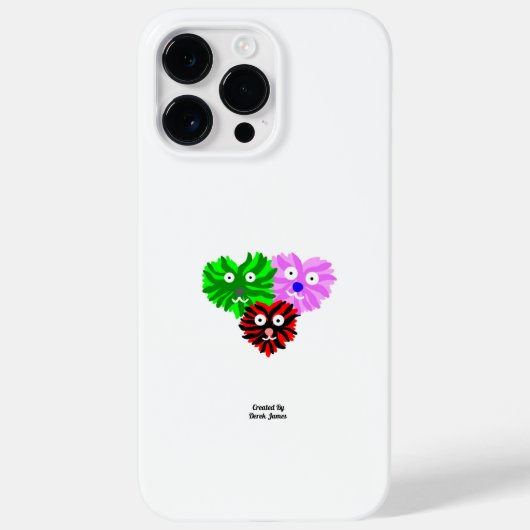Heart Fuzzies Apple iPhone 14 Pro Max Hoesje (Achterkant)