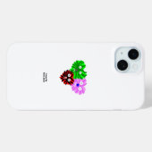 Heart Fuzzies Apple iPhone 15 Plus Hoesje (Achterkant (horizontaal))