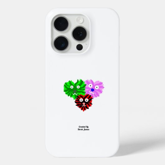 Heart Fuzzies Apple iPhone 15 Pro Hoesje (Achterkant)