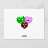 Heart Fuzzies-Briefkaart Briefkaart (Voorkant)