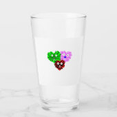 Heart Fuzzies Glazen Tumbler (Achterkant)