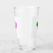Heart Fuzzies Glazen Tumbler (Links)