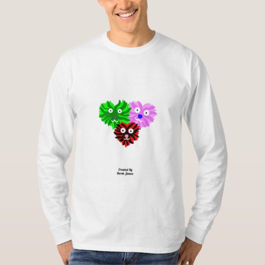 Heart Fuzzies Mannen Shirt (Voorkant)