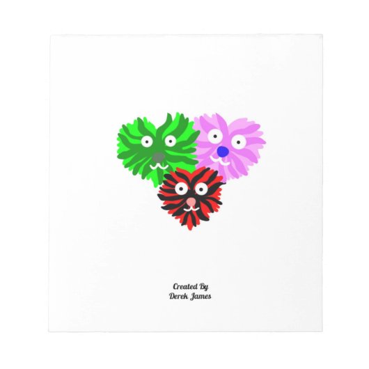 Heart Fuzzies Notitieblok (14 cm x 15,2 cm) (Voorkant)