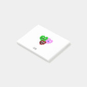 Heart Fuzzies Post-it Notes (10,2 cm x 7,6 cm) (Schuin)