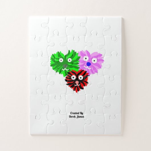Heart Fuzzies Puzzel (27,94 cm x 35,56 cm) (Verticaal)