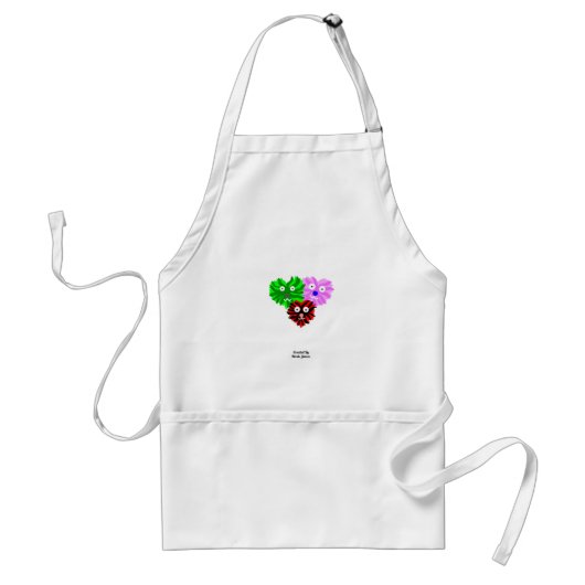 Heart Fuzzies-Schort Standaard Schort (Voorkant)